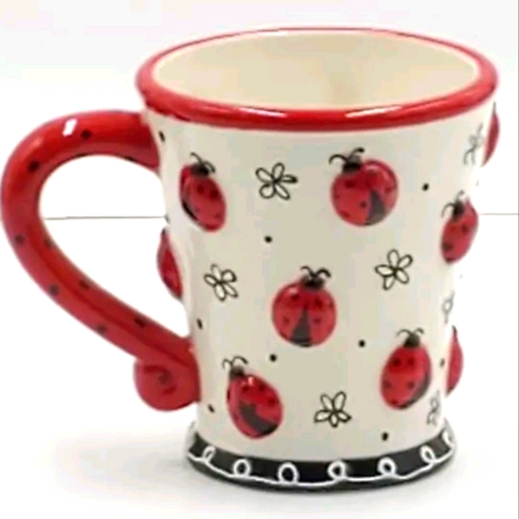 Burton Lady Bug 3 D Coffee/Tea Mug - Picture 2 of 9